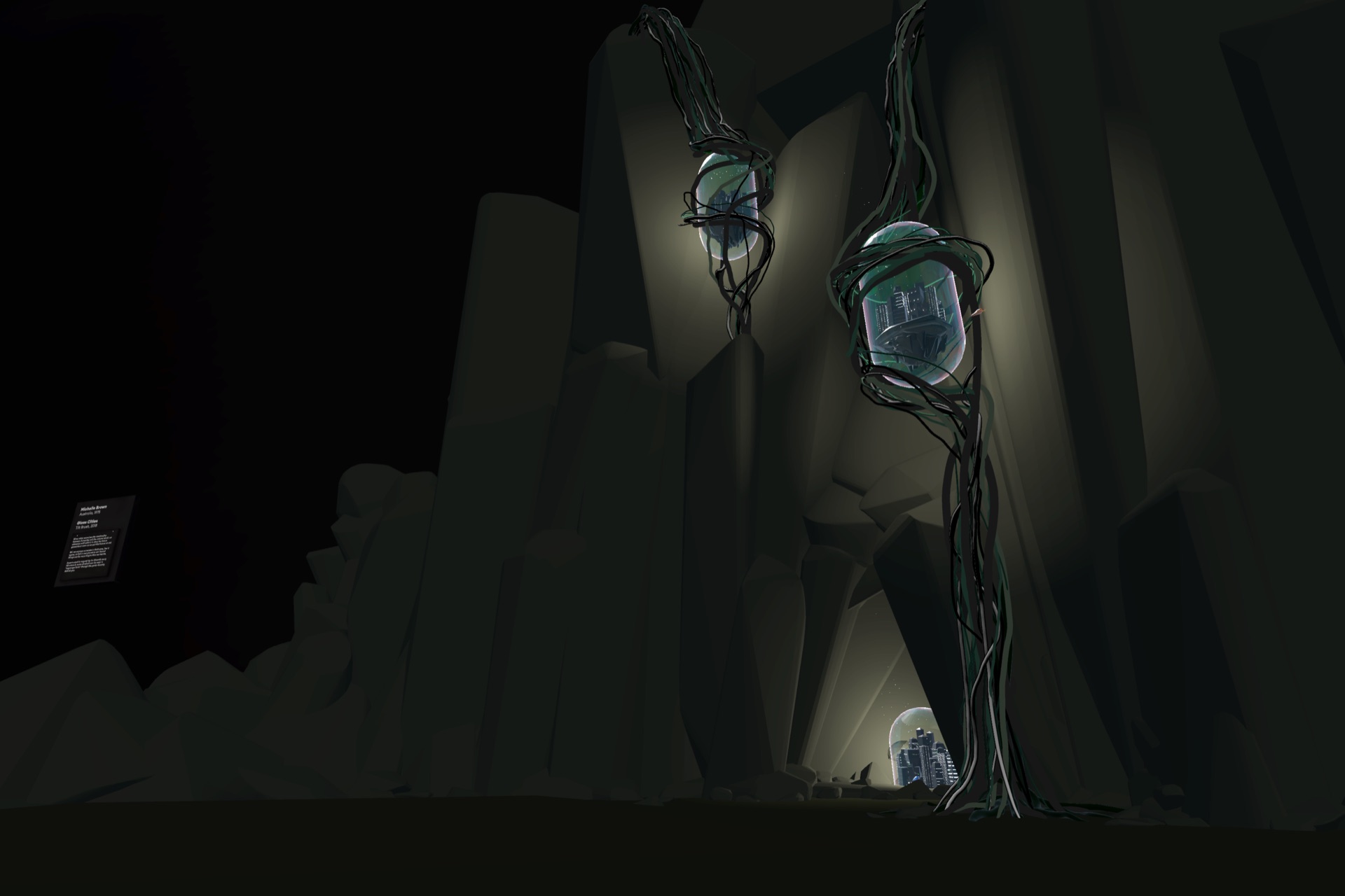 Glass Cities (2018) by Michelle Brown in Tilt Brush