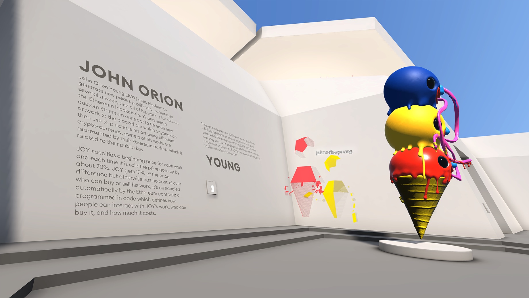 A Spatial Interview with John Orion Young beside See These Ice Creams (2018)